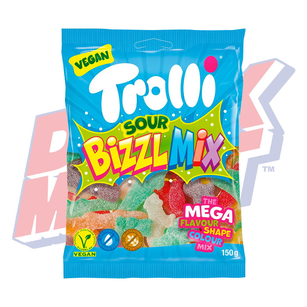 Trolli Sour Blizzl Mix (Vegan) (Germany) - 150g