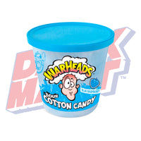 Warheads Blue Razz Cotton Candy Tub - 42.5g
