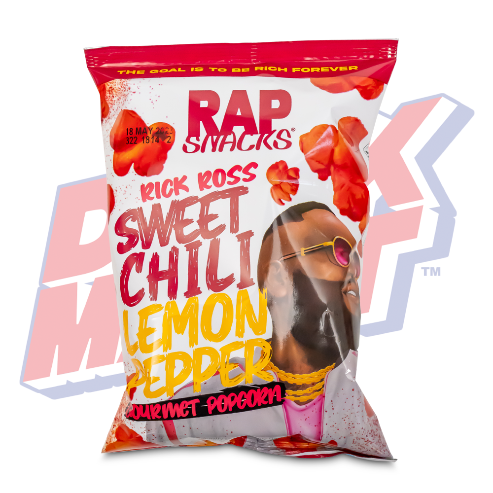 Rap Snacks Rick Ross Sweet Chili Lemon Pepper Popcorn - 71g