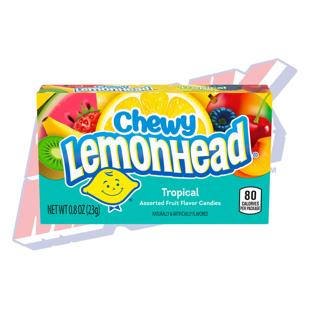 Lemonhead Box Lemonhead Chewy Tropical Mini Box - 0.8oz – DANK MART