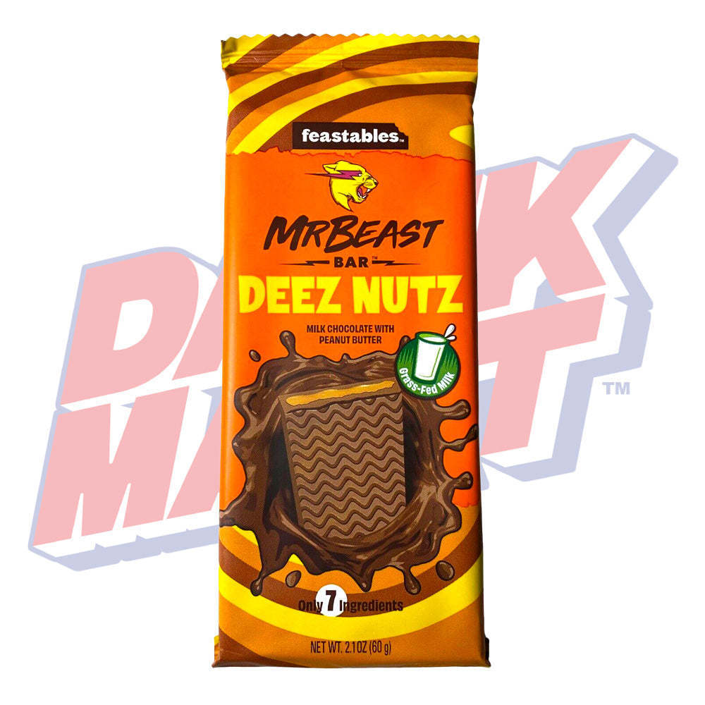 Mr Beast Deez Nuts w/ Peanut Butter - 60g