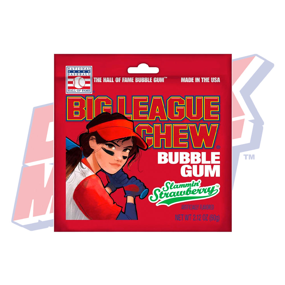 Big League Chew Strawberry - 2.12oz