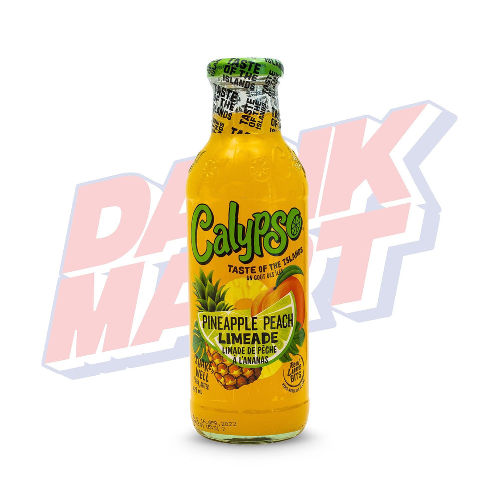 Calypso Pineapple Peach Limeade - 473ml