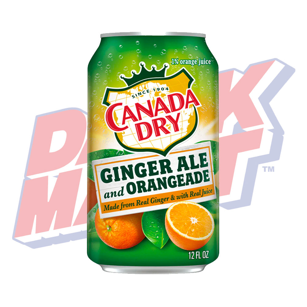 Canada Dry Ginger Ale & Raspberry Lemonade 355ml DANK MART