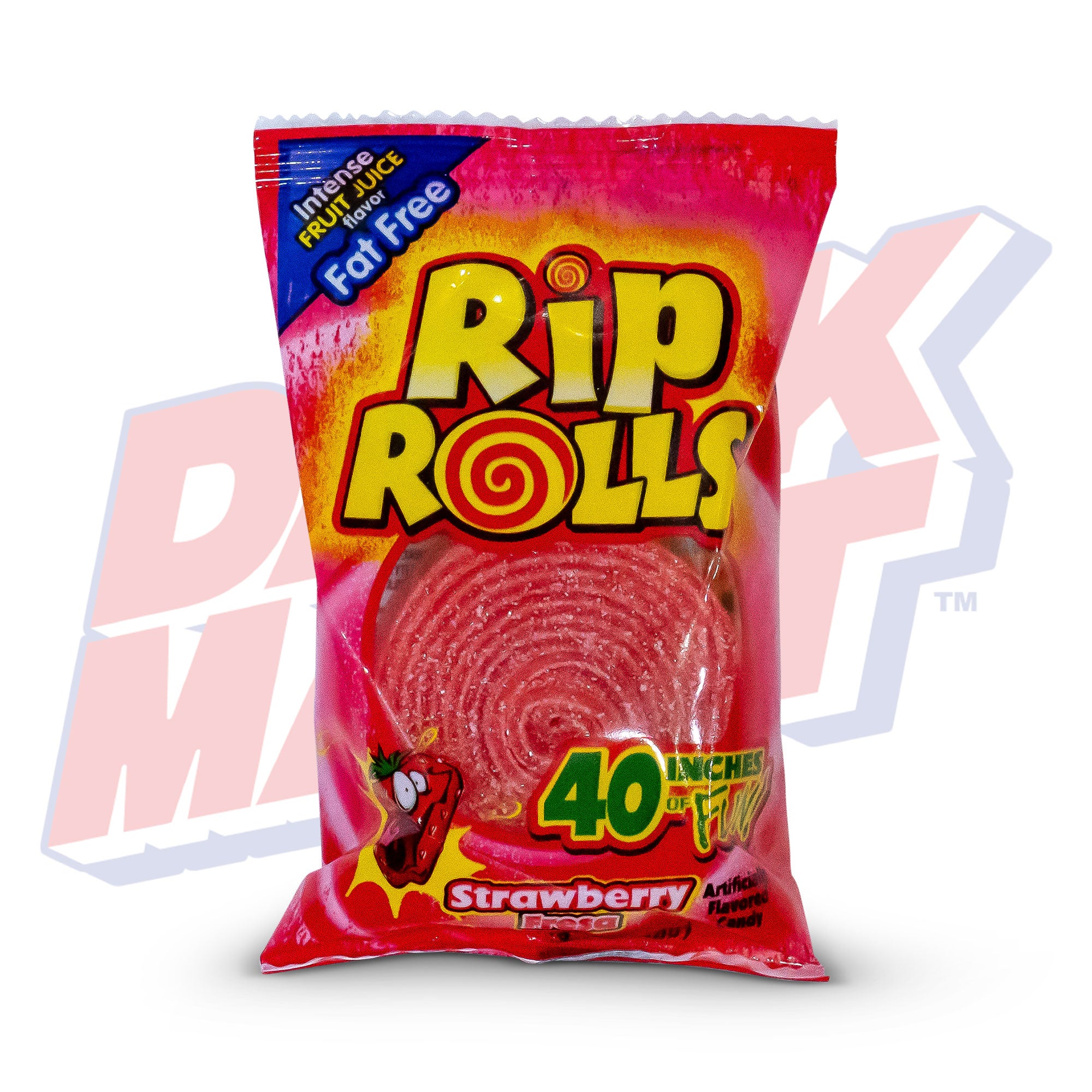 Rips Rolls Strawberry - 1.4oz