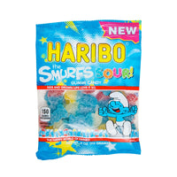 Haribo The Smurfs Sour Peg Bag - 4oz