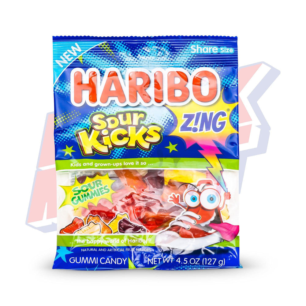 Haribo Zing Sour Kicks - 4.5oz