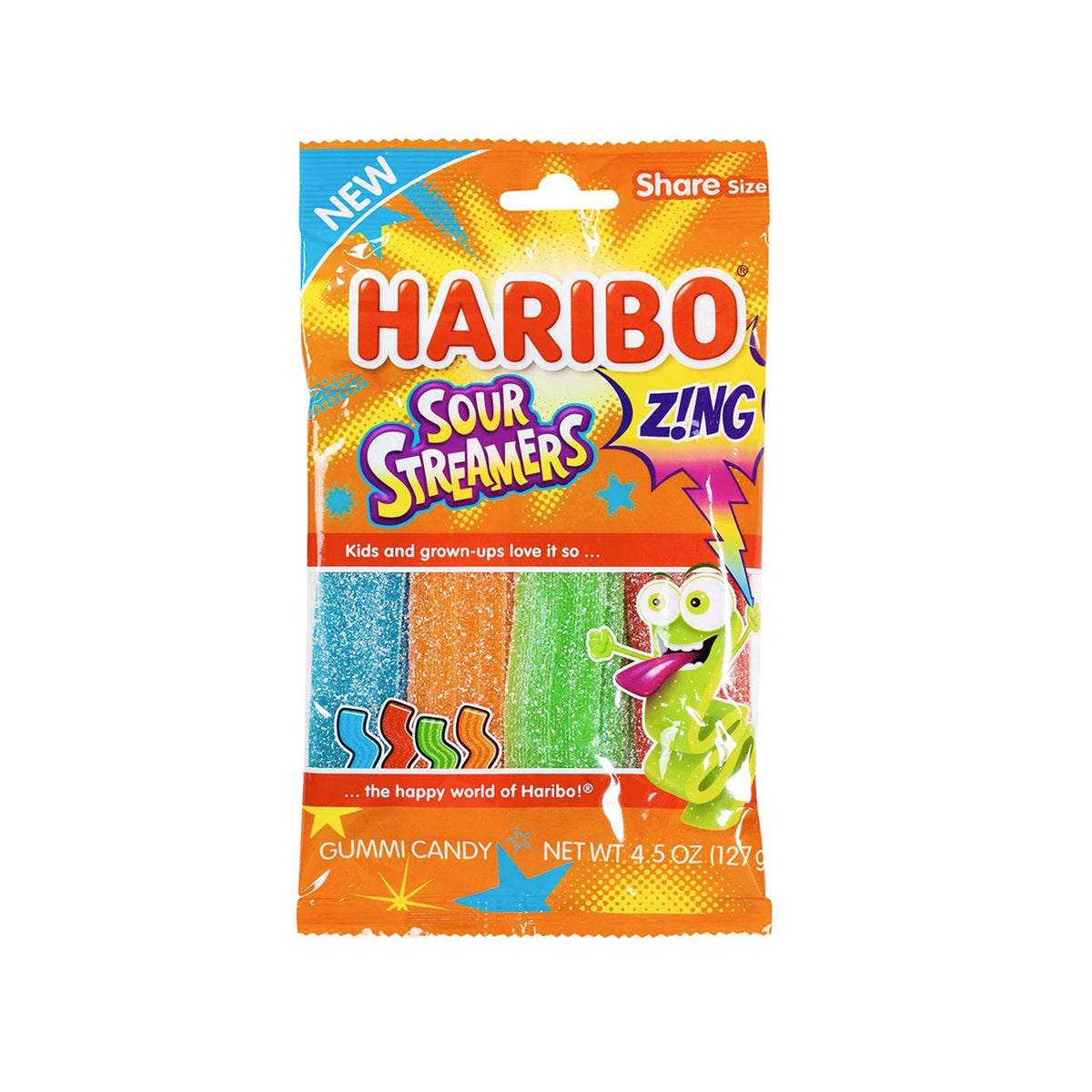 Haribo Zing Sour Streamers - 4.5oz – DANK MART