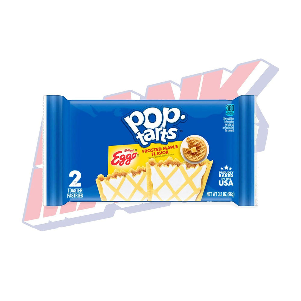 Pop Tarts Eggo Frosted Maple - 2pk