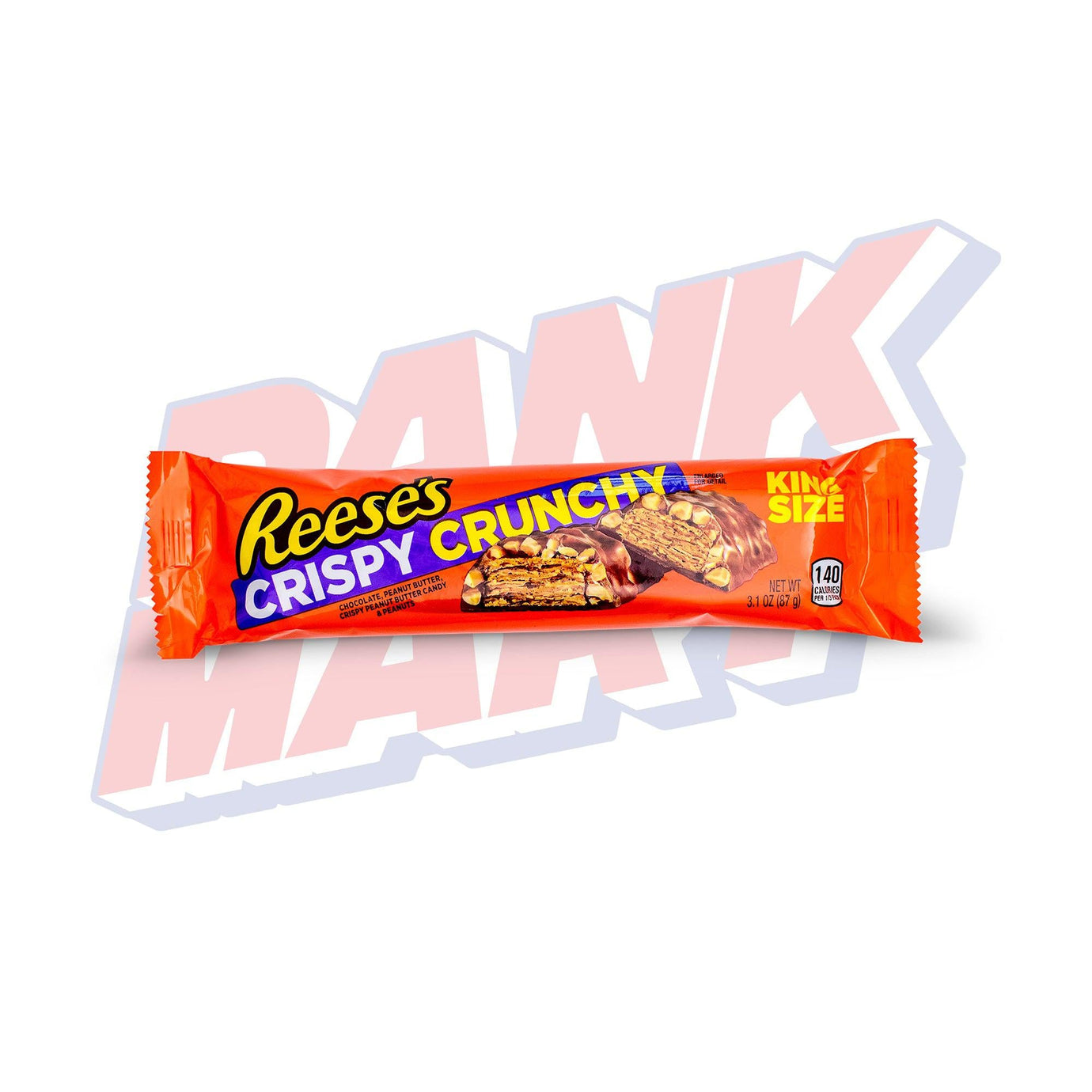 Reese's Crispy Crunchy Bar King Size - 3.1oz