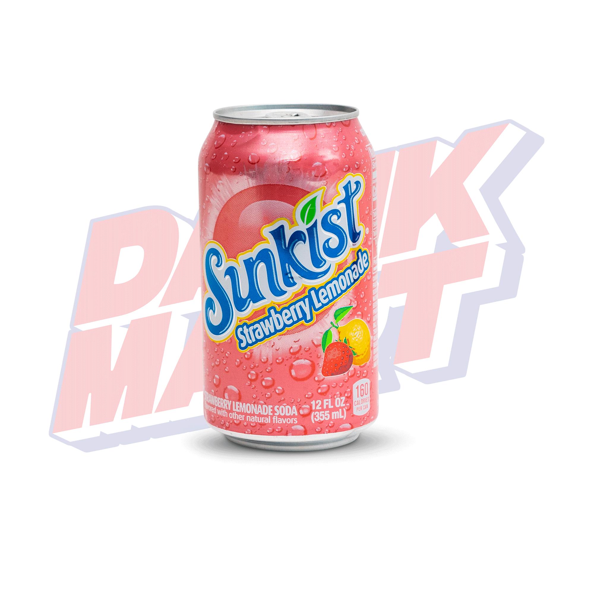 Sunkist Strawberry Lemonade - 355ml