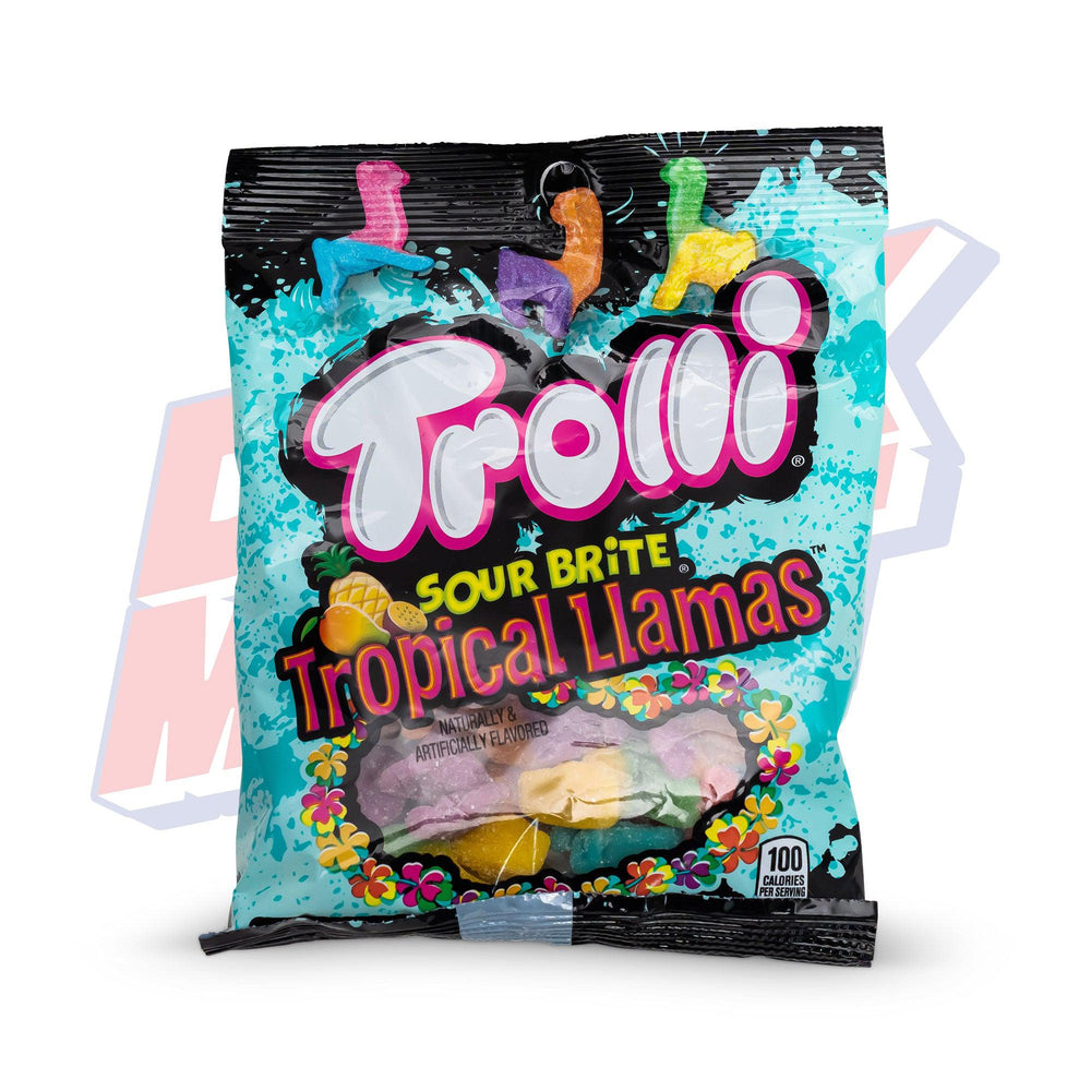 Trolli Sour Brite Tropical Llamas - 4.25oz