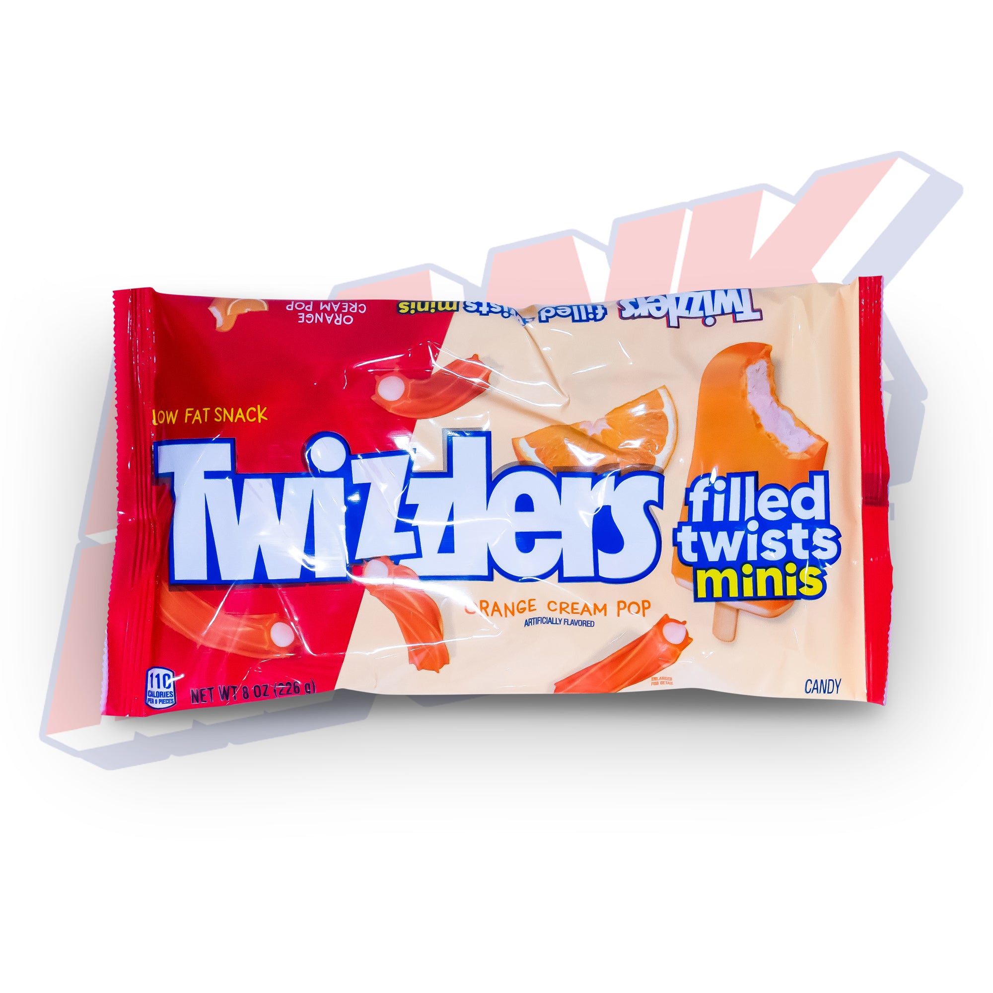 Twizzlers Orange Cream Pop Mini Twist - 226g