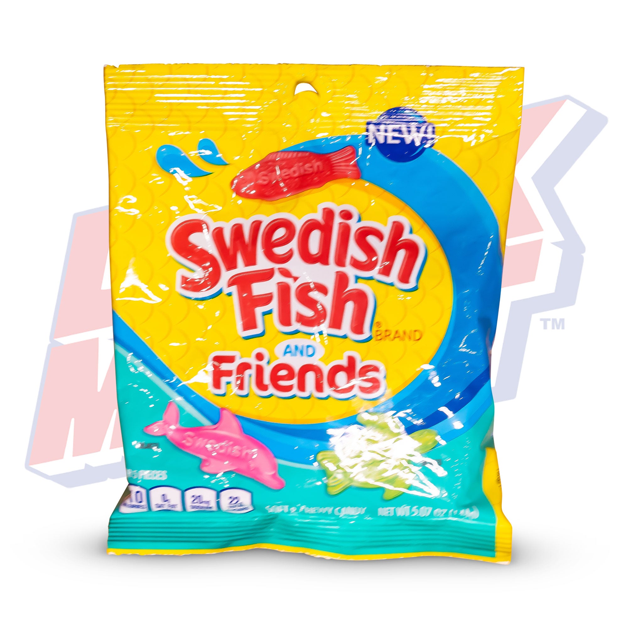 Swedish Fish and Friends Peg Bag - 5oz