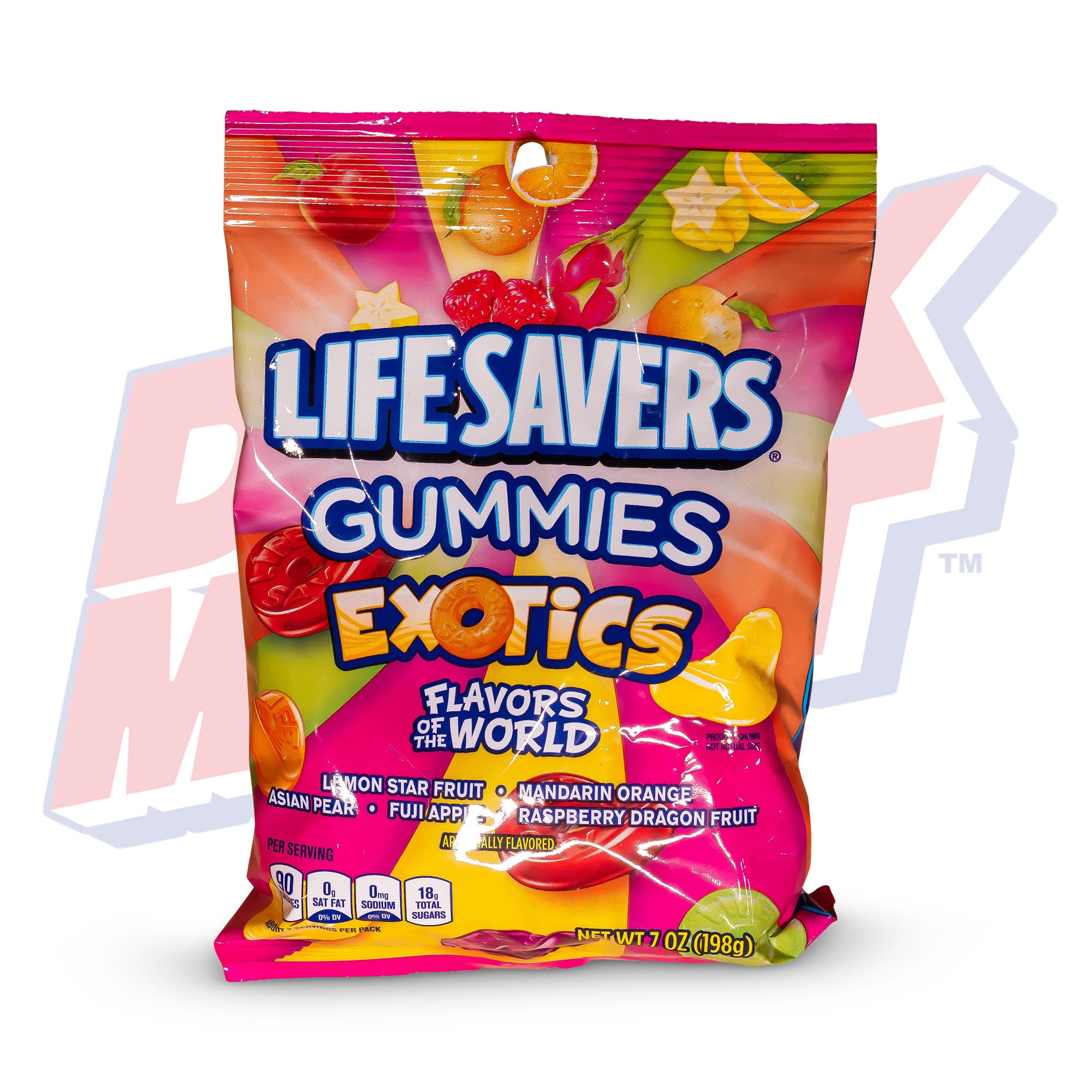 Lifesavers Gummies Exotics Peg Bag - 7oz