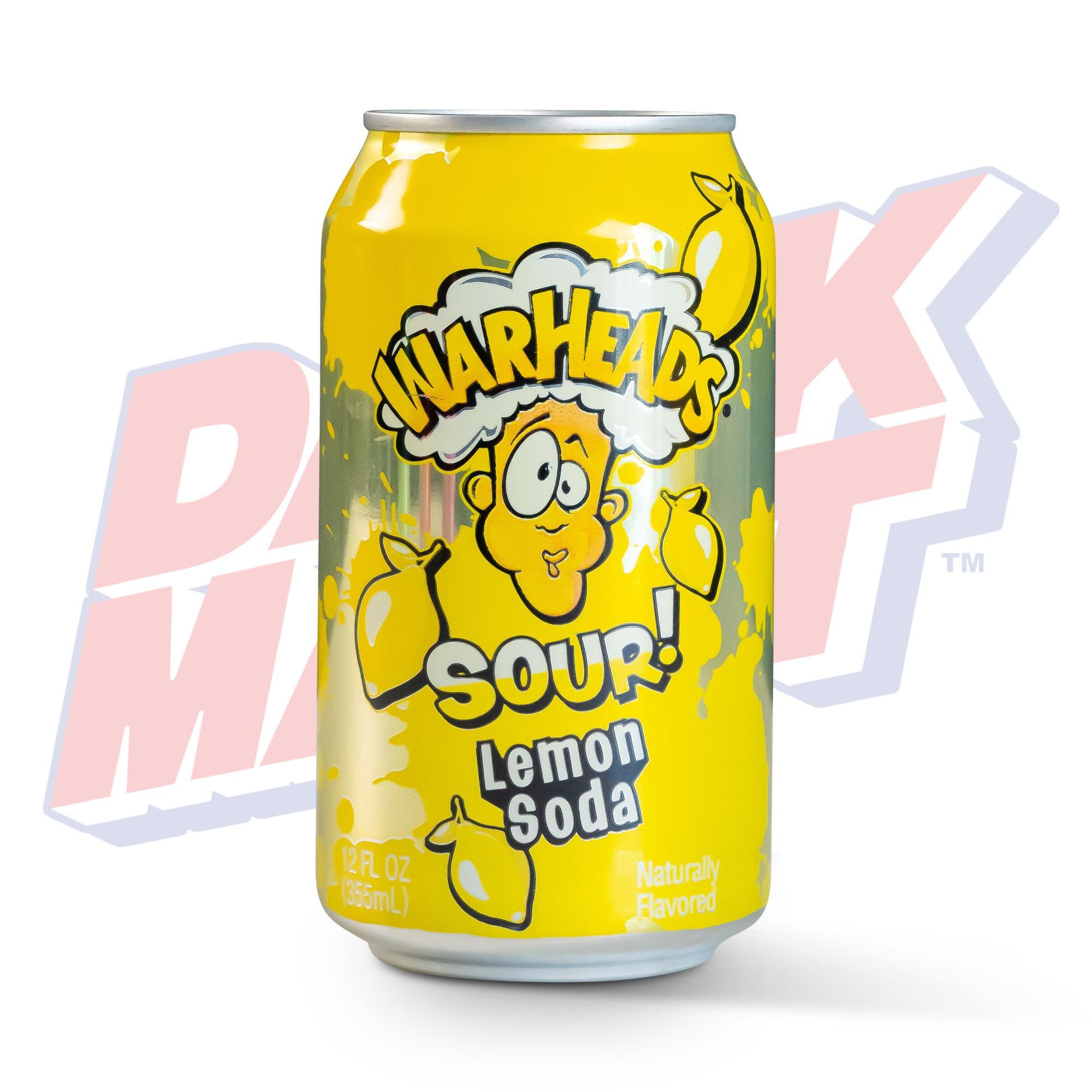 Warheads Sour Lemon Soda - 355ml
