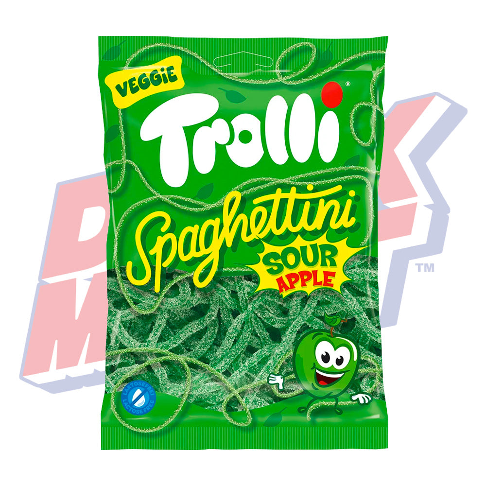 Trolli Sour Apple Spaghetti (Germany) - 100g