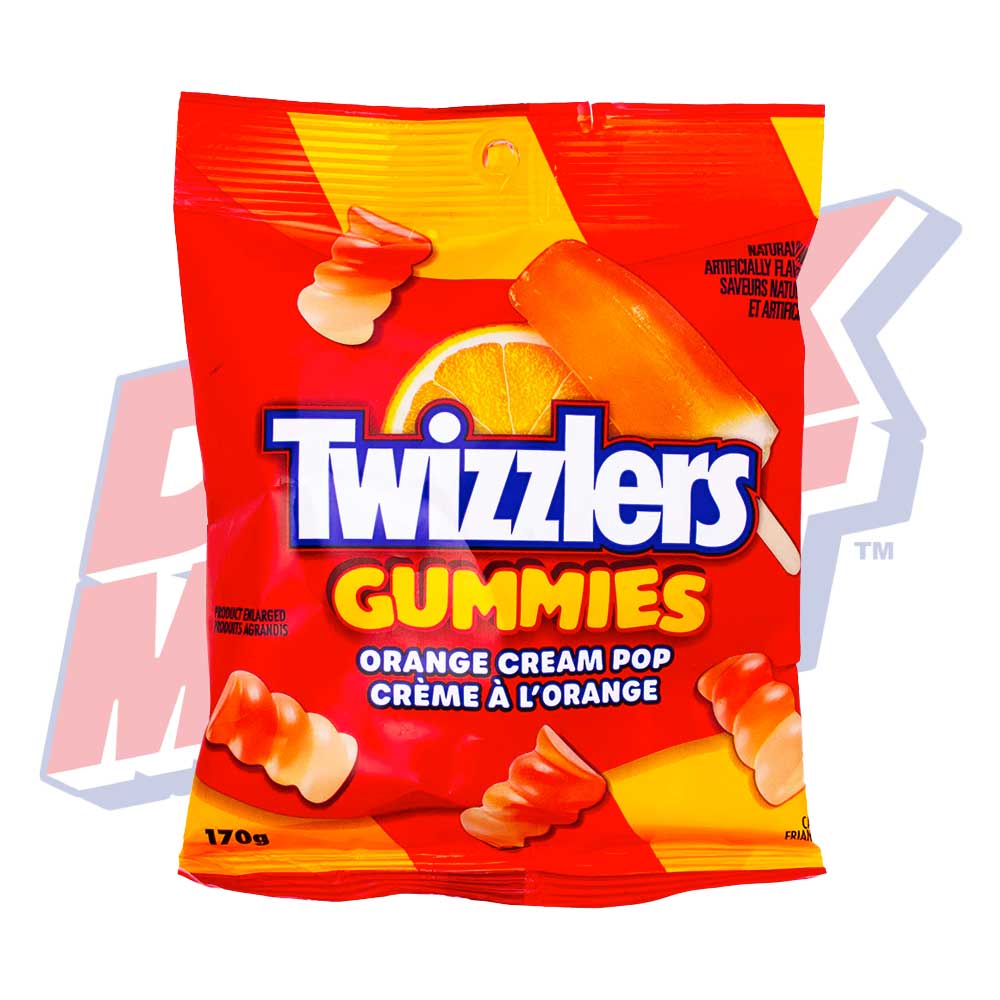 Twizzler Gummies Orange Cream Pop - 170g